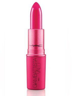 MAC Giambattista Valli Tats Red Pink Matte Lipstick Limited Edition Designer